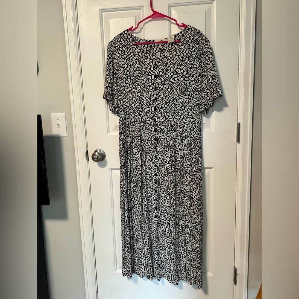 Vintage floral dress